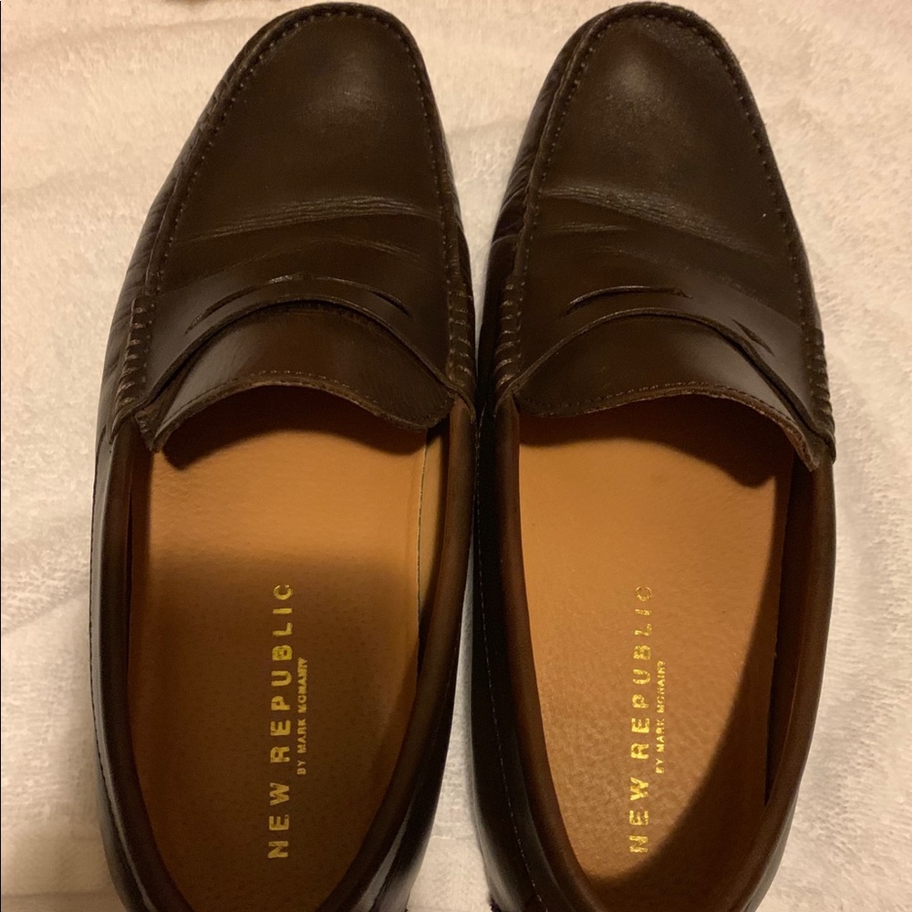 New Republic men’s shoes brown size 11